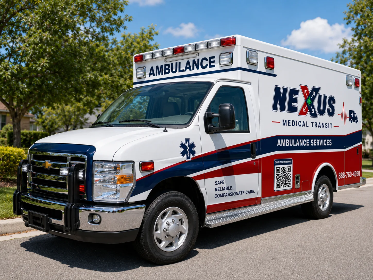 Nexus Medical Transit medical transport vehicle